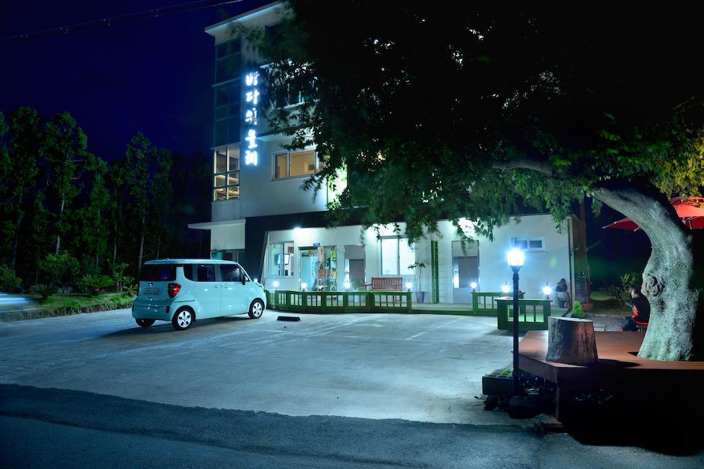 เชจู บาดา วี โอล เพนชั่น Villa ซอกวีโพ ภายนอก รูปภาพ